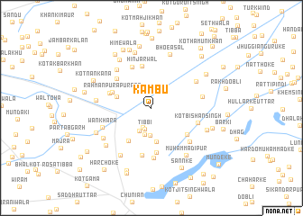 map of Kāmbu
