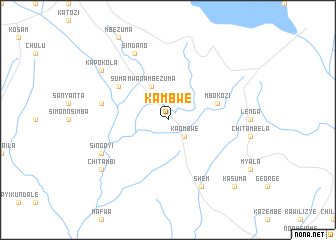 map of Kambwe