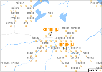 map of Kambwili