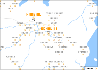 map of Kambwili