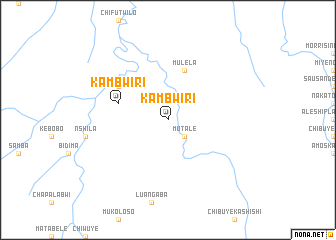 map of Kambwiri
