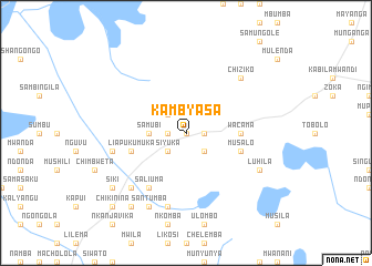 map of Kambyasa