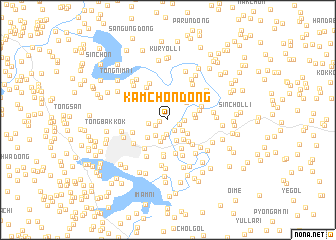 map of Kamch\