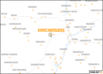 map of Kamch\