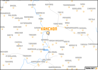 map of Kamch\