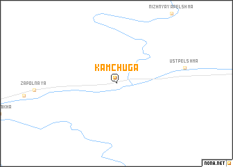 map of Kamchuga