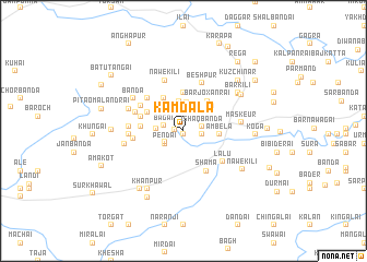 map of Kāmdala