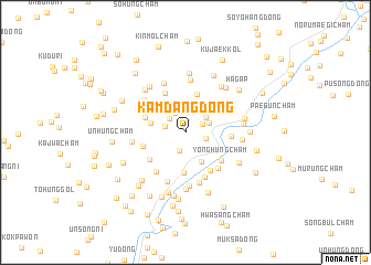 map of Kamdang-dong