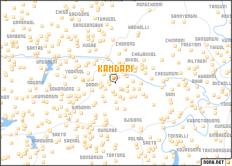 map of Kamdari