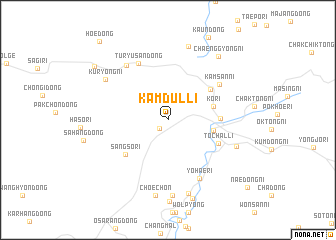 map of Kamdul-li