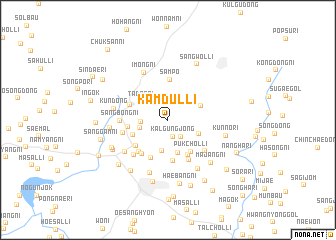 map of Kamdul-li