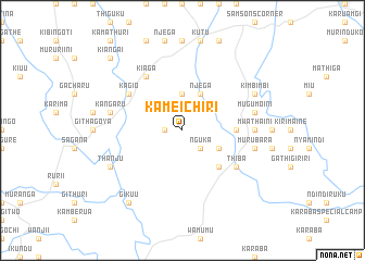 map of Kameichiri