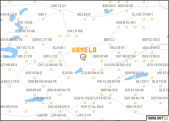 map of Kamela