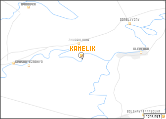 map of Kamelik