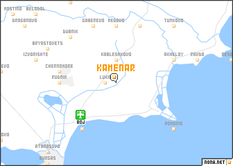 map of Kamenar