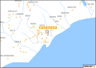 map of Kamenasa
