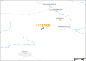 map of (( Kamenka ))