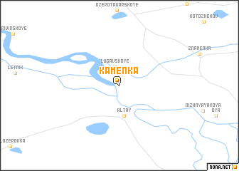 map of (( Kamenka ))