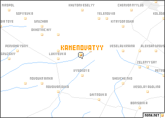 map of Kamenovatyy