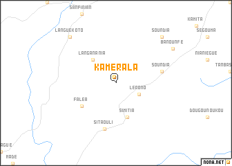 map of Kamérala