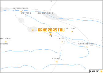 map of Kamerbastau