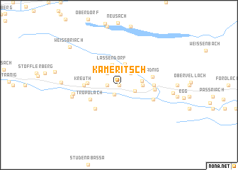 map of Kameritsch