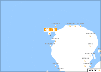 map of Kameri