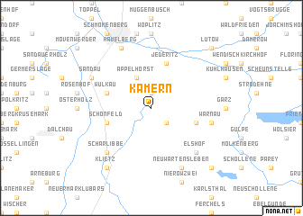 map of Kamern