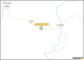 map of Kameron
