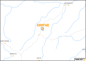 map of Kamfwe