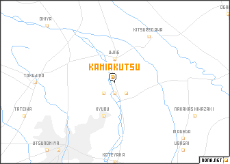 map of Kami-akutsu