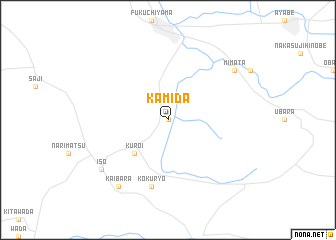 map of Kamida