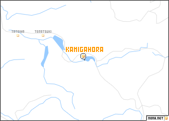 map of Kamigahora
