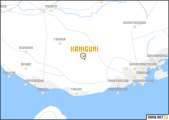 map of Kamigumi