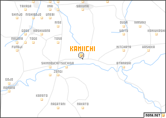 map of Kami-ichi