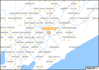 map of Kamiiro