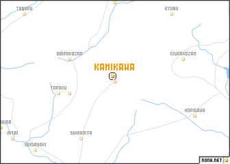 map of Kamikawa