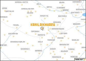 map of Kamila-ī Khwārū