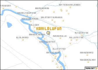 map of Kāmil al ‘Ufūn