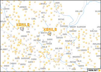 map of Kamila