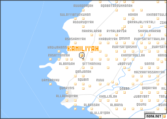 map of Kāmilīyah