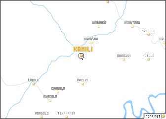 map of Kamili