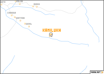 map of Kamilukh