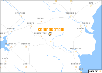 map of Kami-nagatani