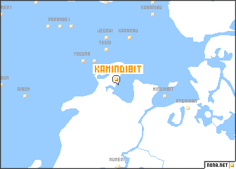 map of Kamindibit