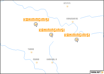 map of Ka-Mininginisi