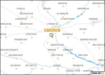 map of Kaminka