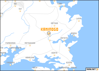 map of Kaminogō