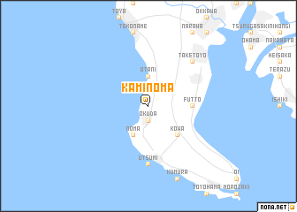 map of Kami-noma