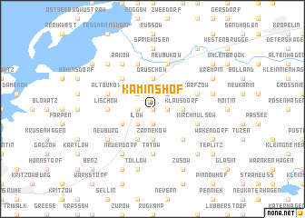 map of Kaminshof